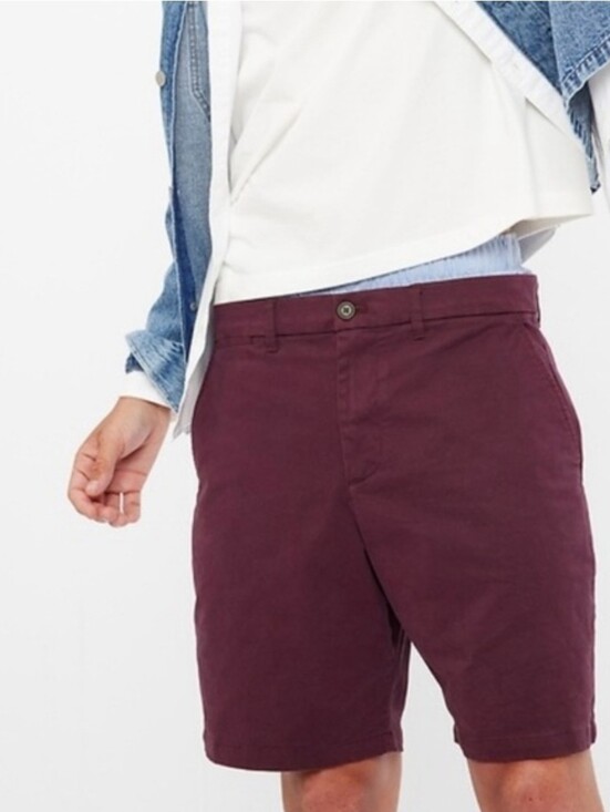 GAP Other - 3 For $15 GAP Stretch Cotton Bermuda Shorts in Deep Wine